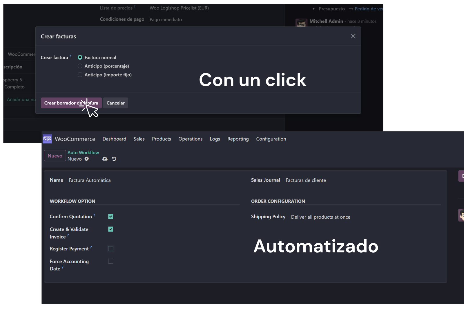 crear factura en odoo